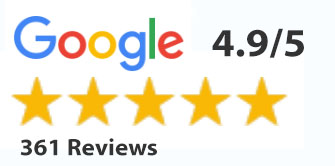 Google rating 4.9 out of 5